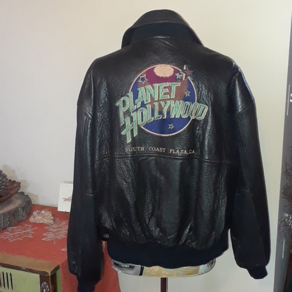 992 Planet Hollywood Reversible Leather 